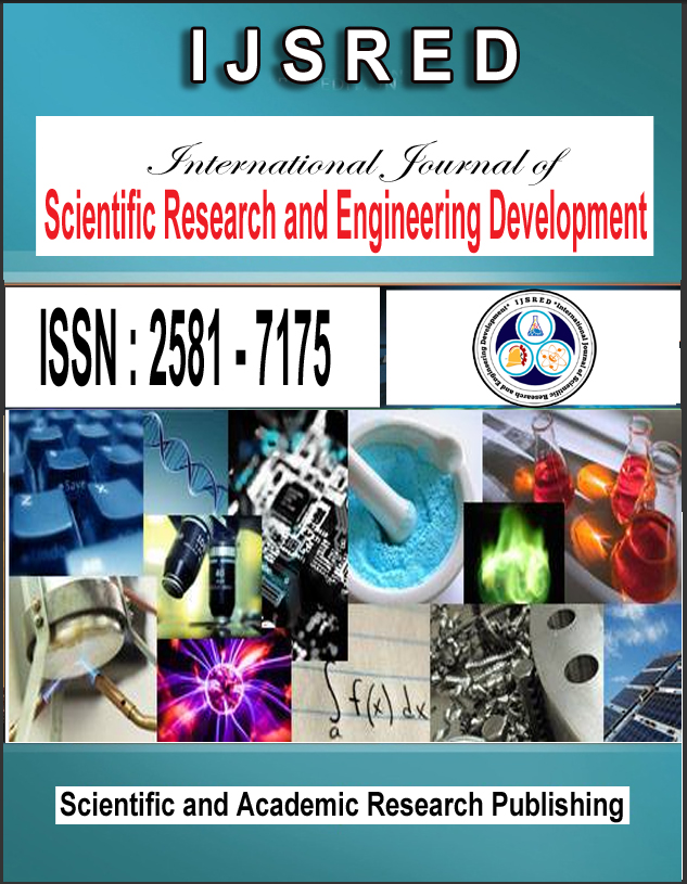 IJSRED International Journal of  Scientific Research and Engineering Development